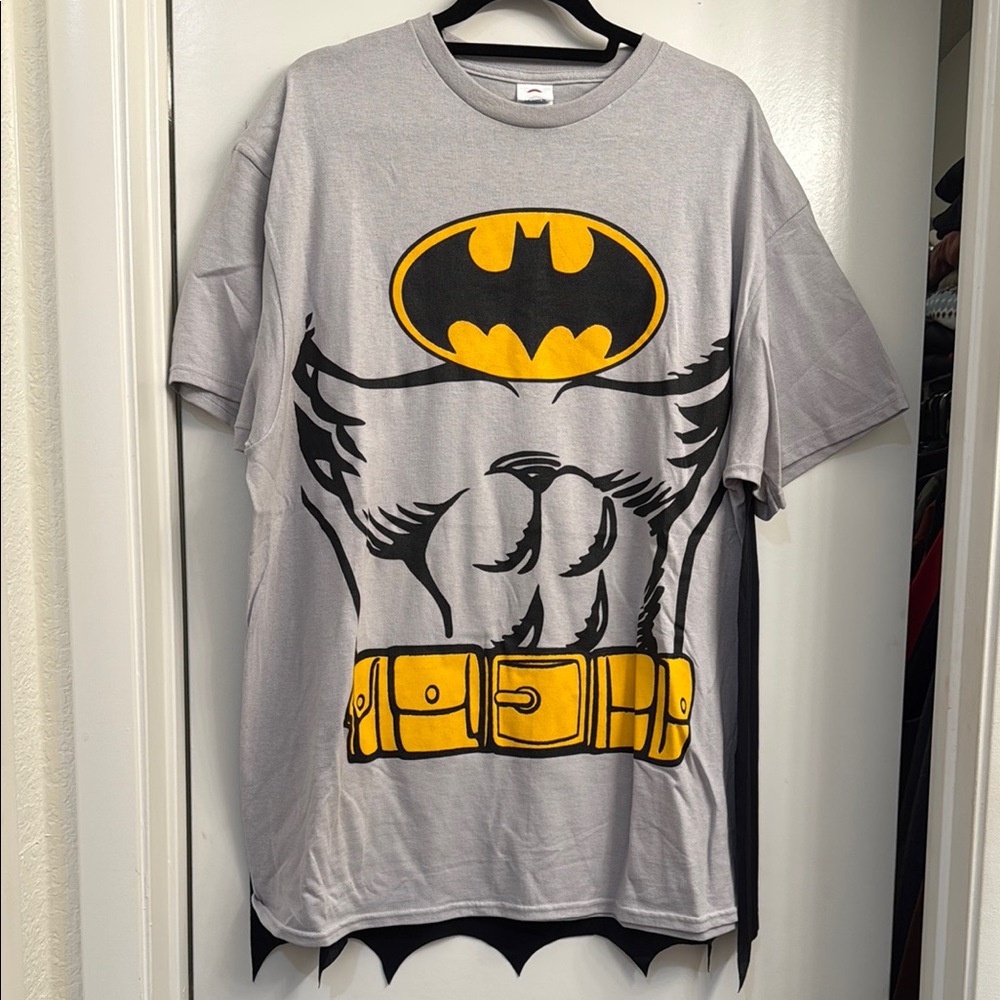 Gray Batman Graphic T-Shirt